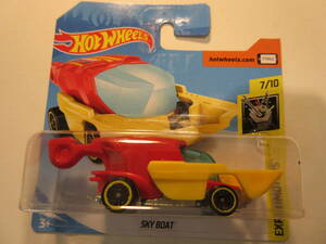 Hot Wheels SKY BOAT EXPERIMOTORS 7/10 スカイボート ギミック USショートカード ドミトリ・シャフマトフ Dmitriy Shakhmatov