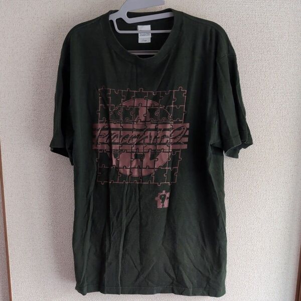 Tシャツ lサイズ モスグリーン 古着