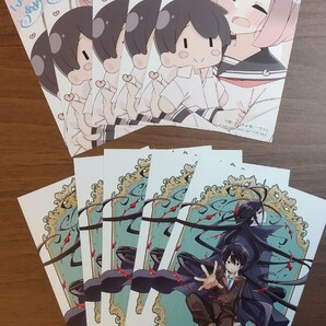 送料込●特典2種10枚●「可愛いあの子は 妹いーちゃん」「辺境ぐらしの魔王、転生して最強の魔術師になる」 イラストカード ポストカード