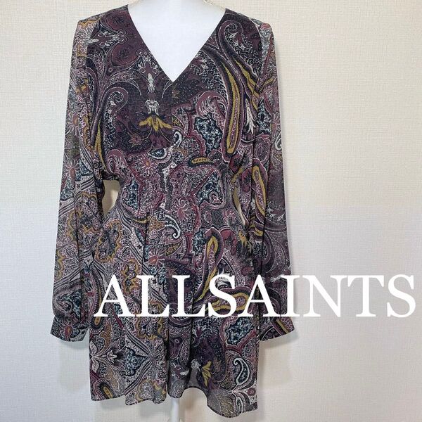 【新品】ALLSAINTS オールセインツ ドレス ワンピース
