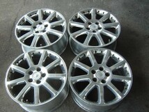 ◎Z197 キャデラック STS X295E アルミホイール 18×8J 5穴 ４本 GM メッキ★富山市◎_画像1