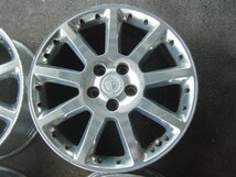 ◎Z197 キャデラック STS X295E アルミホイール 18×8J 5穴 ４本 GM メッキ★富山市◎_画像5