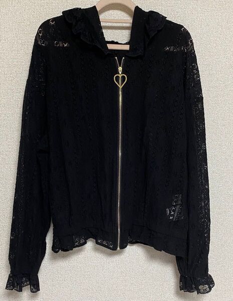 シークレットハニー レースパーカー