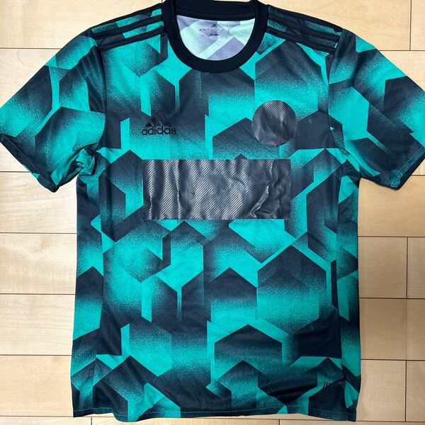 adidas アディダス サッカー プラクティスシャツ 半袖Tシャツ メンズM