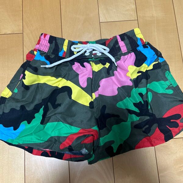 キッズ 水着 サーフパンツ ノーブランド 迷彩 130〜140cm