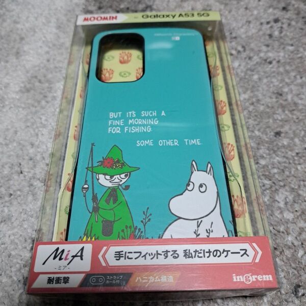 Android Galaxy A53 5G用 ムーミン スマホケース