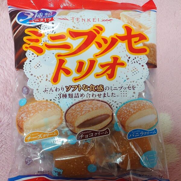 商品説明必読 3種類の味わい ミニタイプ ミニブッセトリオ 2袋セット 天恵製菓