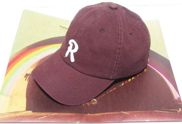 Ron Herman ★R PATCH CAP RHC ロンハーマン ウォッシュ加工 ツイルベースボールキャップ ローキャップ エンジ