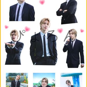 BTS ジミン ステッカー シール MUSE 韓国グッズ 写真