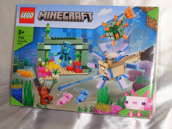 ★【新品・未開封】レゴ(LEGO) MINECRAFT ガーディアンとの戦い 21180