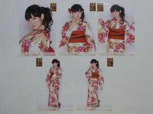 5 kind set *NMB48 Watanabe Miyuki 2013 7 month July individual life photograph *