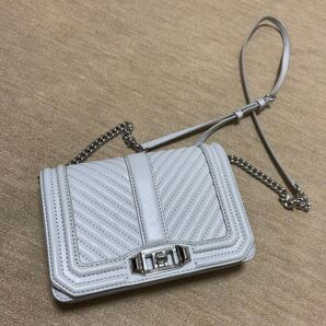 REBECCA MINKOFF レベッカミンコフ ショルダーバッグ チェーンバッグ グレー