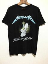 [即決古着]METALLICA/メタリカ/METAL UP YOUR ASS/バンドTシャツ/半袖/ブラック/ALSTYLE製/M_画像1