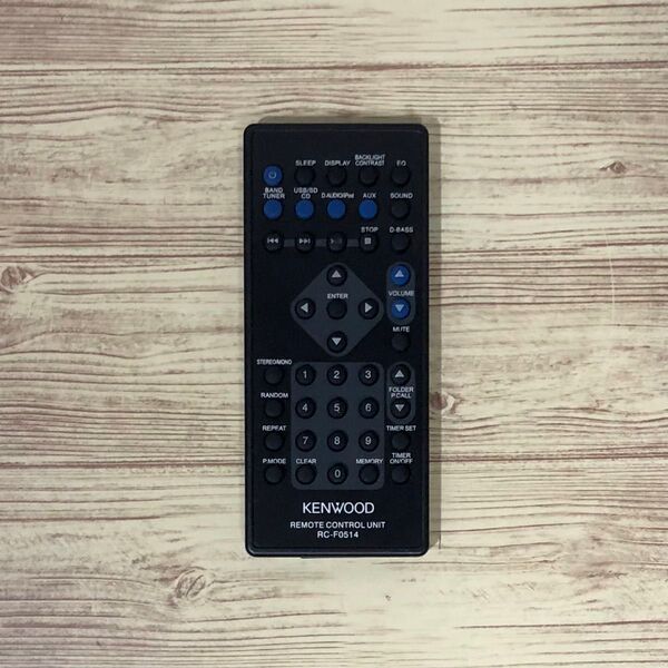 KENWOOD オーディオ用リモコン RC-F0514