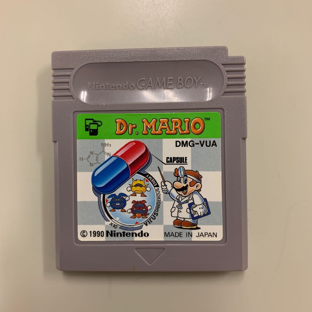 ゲームボーイ ドクターマリオ / Dr Mario 純正欧州UK版 ゲームボーイ ドクターマリオ / Dr Mario 純正欧州UK版