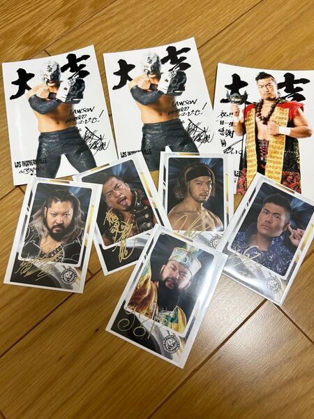 新日本プロレス ポストカード他