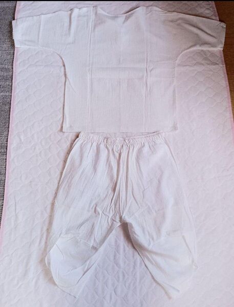 綿麻上下セット セットアップ リネン 夏 半袖 薄手 サルエルパンツ メンズ ワイド ルームウェア Tシャツ トップス ズボン