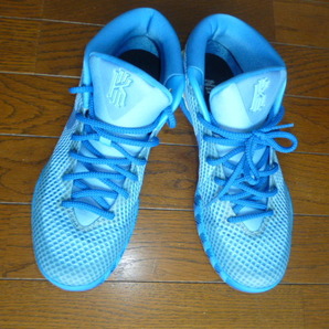 即決・送料込★NIKE ナイキ★美品・バスケシューズ Nike Kyrie 1 iD ナイキ カイリー1 ID 747423-991★青系 US7.5(25.5cm))