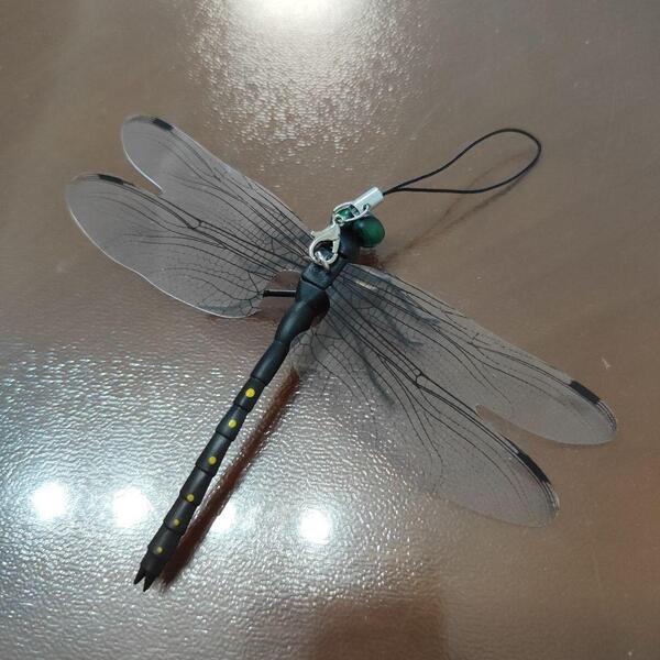 おにやんま君 虫除け オニヤンマ 本物サイズ 虫除けグッズ 12cm 羽薄い