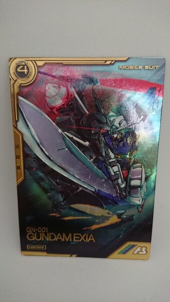 ★即決★ 機動戦士ガンダム アーセナルベース リンクステージレア ガンダムエクシア LXR03-003 LX3弾