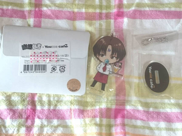 幽遊白書&Youme cafe限定 コエンマ 香港 アクリルキーホルダー アクリルスタンド★新品