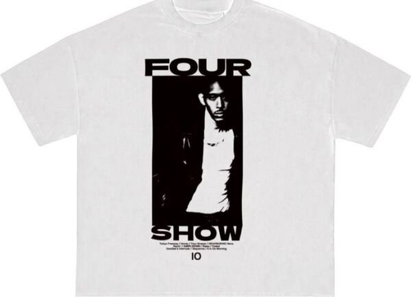 IO vallad FOUR SHOW Tシャツ Lサイズ
