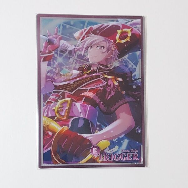 アイドリッシュセブン 九条天 クリアビジュアルポスター TRIGGER