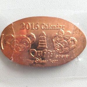 ディズニーシー 2016 カレンダー ダッフィー シェリーメイ スーベニアメダル