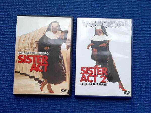 DVD セル版 2本セット 天使にラブ・ソングを… 天使にラブ・ソングを…2 SISTER ACT ウーピー・ゴールドバーグ マギー・スミス 2本セット