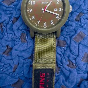 【極美品 レア物 未使用品】TIMEX ×ブリーフィング 2016年別注腕時計 稼働品