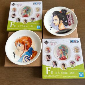 ワンピースかざり絵皿 ワンピース一番くじ華ノ幕