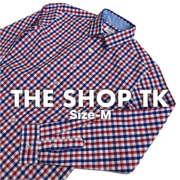 シャツ?orブルゾン?THE SHOP TK 長袖シャツ Size-M