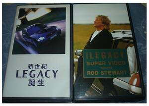  not for sale Subaru Legacy video 2 ps VHS SUBARU LEGACY rod Stuart 