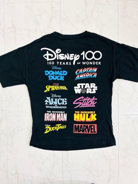 ZARA ディズニー 100周年 Tシャツ