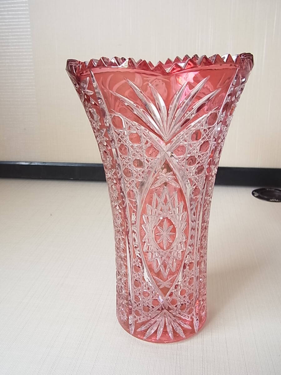 花瓶 CHESNAY RUBIS 26.3cm - メルカリ