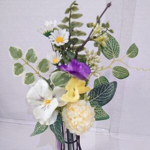 プレゼント 仏花 光触媒加工済み 造花 お供え花 納骨堂 枯れない花 ギフト 敬老