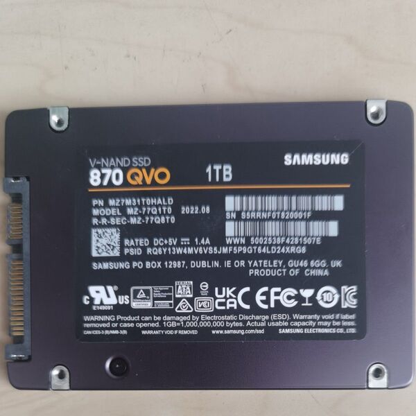 SSD SATA Samsung QVO