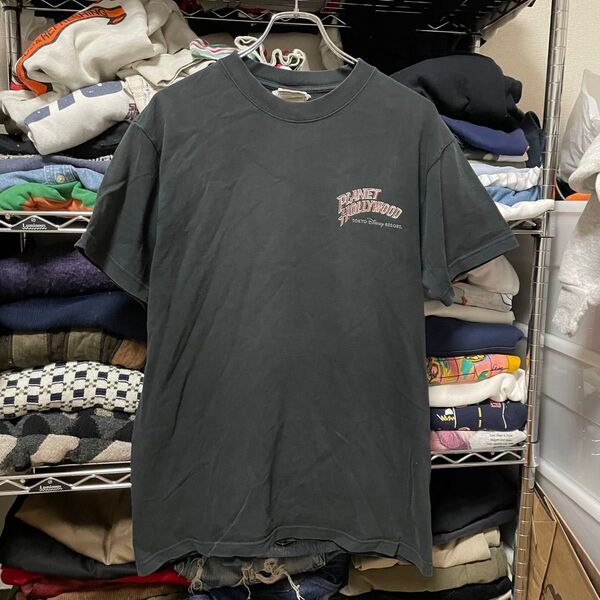 Planet Hollywood Disneyland 東京Disneyランド ディズニー 1998 Tシャツ サイズ M