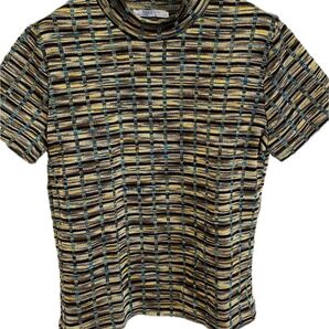 ☆新品同様ZARA ゴールド×ターコイズカラータートル L