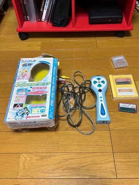 タカラ ぴちぴちピッチ ekara イーカラ e-pitchマイクピュア 別途ソフト付属 当時物 動作確認済み