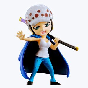 ワンピの実 フィギュア ロー女性&キッド&ルフィ ONE PIECE カプセル無し
