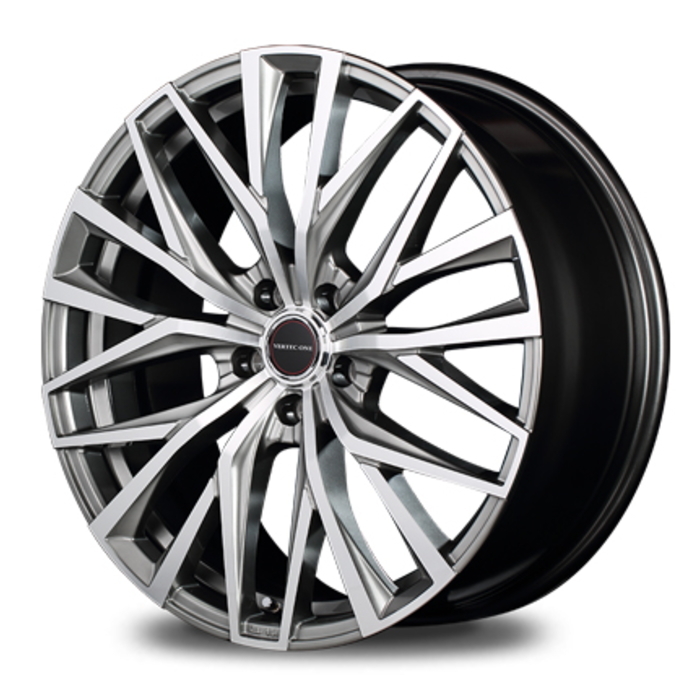 業販 YOKOHAMA GEOLANDAR CV G058 225/65R17 VERTEC ONE ALBATROSS ハイパーシルバーポリッシュ 17インチ 7J+55 5H-114.3 4本