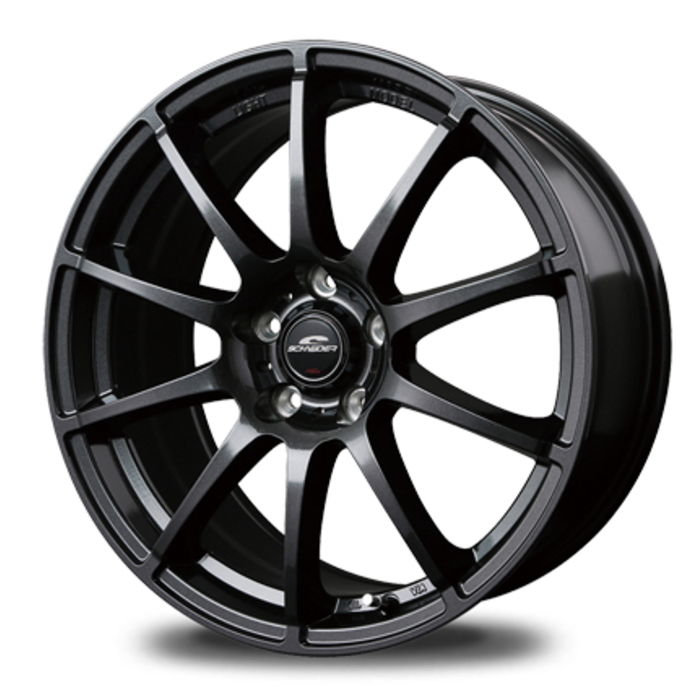 業販 YOKOHAMA ADVAN dB V553 245/45R18 SCHNEIDER Stag ストロングガンメタ 18インチ 7J+48 5H-100 4本
