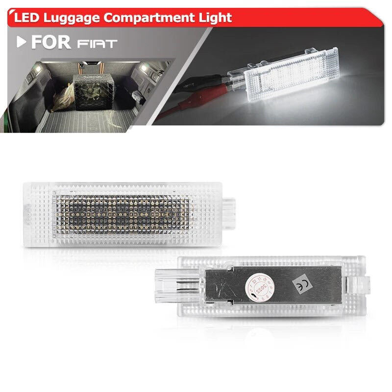 激白光 ! 交換式 ! ルームランプ ラゲッジランプ アバルト グランデプント 