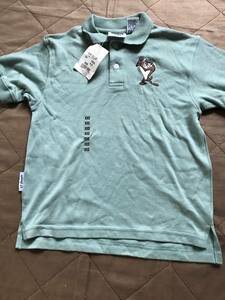 Warner Brothers Green Polo Shirt Size XXS новый