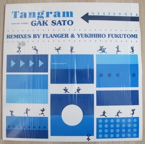 GAK SATO - TANGRAM 12インチ (ITA / Temposphere) (FLANGER / YUKIHIRO FUKUTOMI 福富 幸宏)