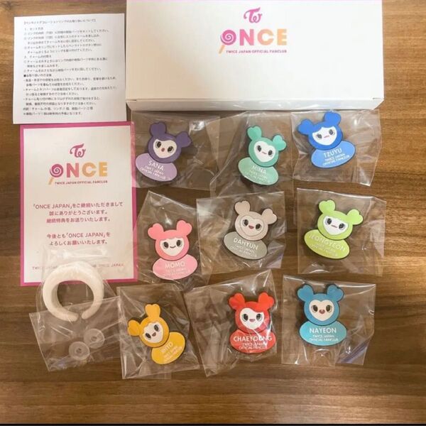 TWICE 継続特典 ペンライト デコレーションリング