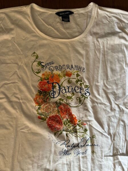 ラルフローレン 花柄 Tシャツ