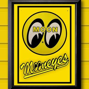 ムーンアイズ / MOONEYES / ラットフィンク【A4サイズ写真ポスターフレーム付き2点セット】ホットロッド ポスター