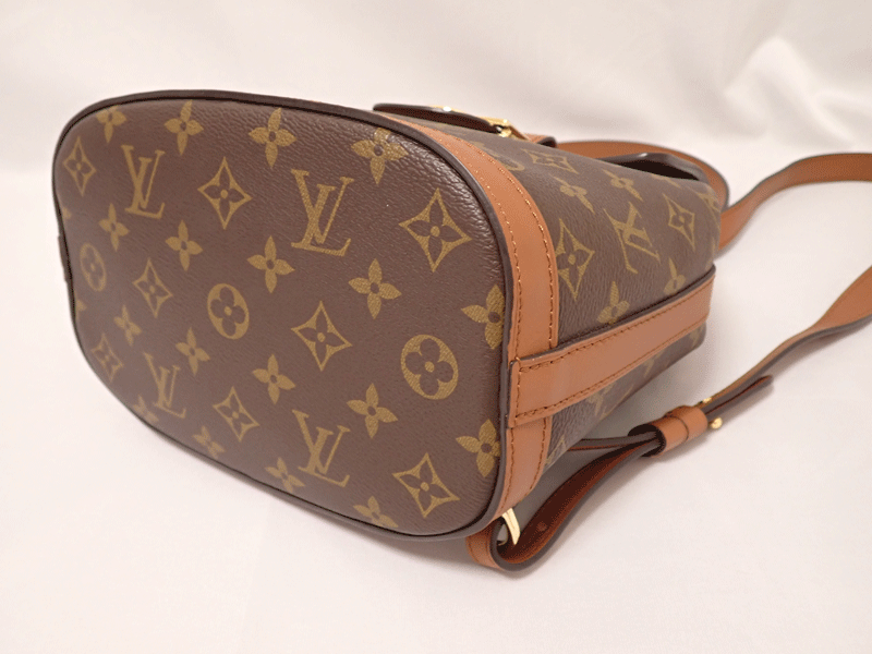 LOUIS VUITTON ルイヴィトン モノグラムリバース ドーフィーヌ バックパック ブラウン M45142 モノグラムキャンバス リュック